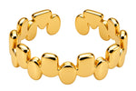 Load image into Gallery viewer, Adjustable gold-plated steel ring