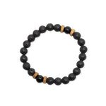 Load image into Gallery viewer, Men's bracelet lava wood palm tree