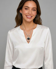Collana Aura in lava