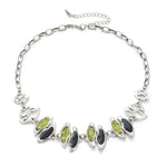 Load image into Gallery viewer, Colgante olivina y lava