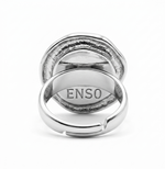 Load image into Gallery viewer, Peridot zamak ring adaptable round p