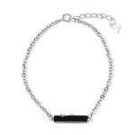 Load image into Gallery viewer, Silver and palm wood bracelet II