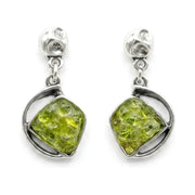 Pendientes de olivina Punta Teno