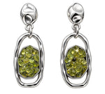 Load image into Gallery viewer, Peridot earrings