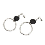 Load image into Gallery viewer, Hoop lava earring