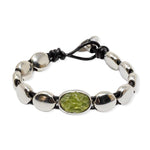 Load image into Gallery viewer, peridot bracelet