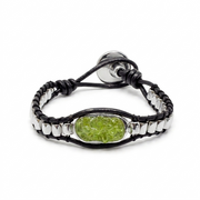 Pulsera de olivina Montaña Roja