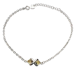 Load image into Gallery viewer, Pulsera de Plata con Olivina Barroca