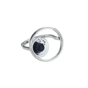 Anillo lava circulo doble