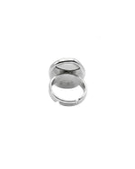 Load image into Gallery viewer, Peridot zamak ring adaptable round g
