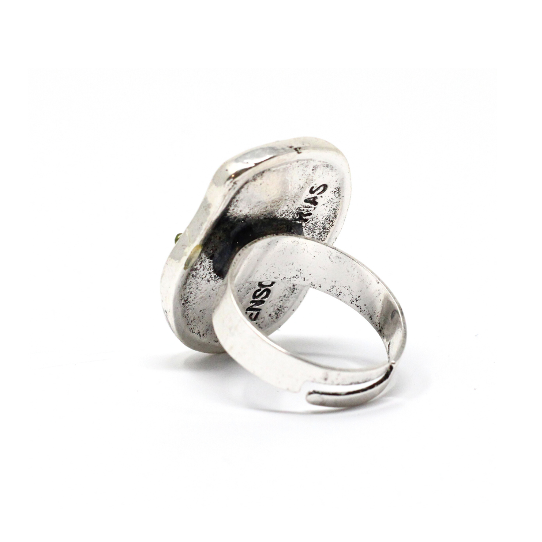 Anillo olivina adaptable conjunto