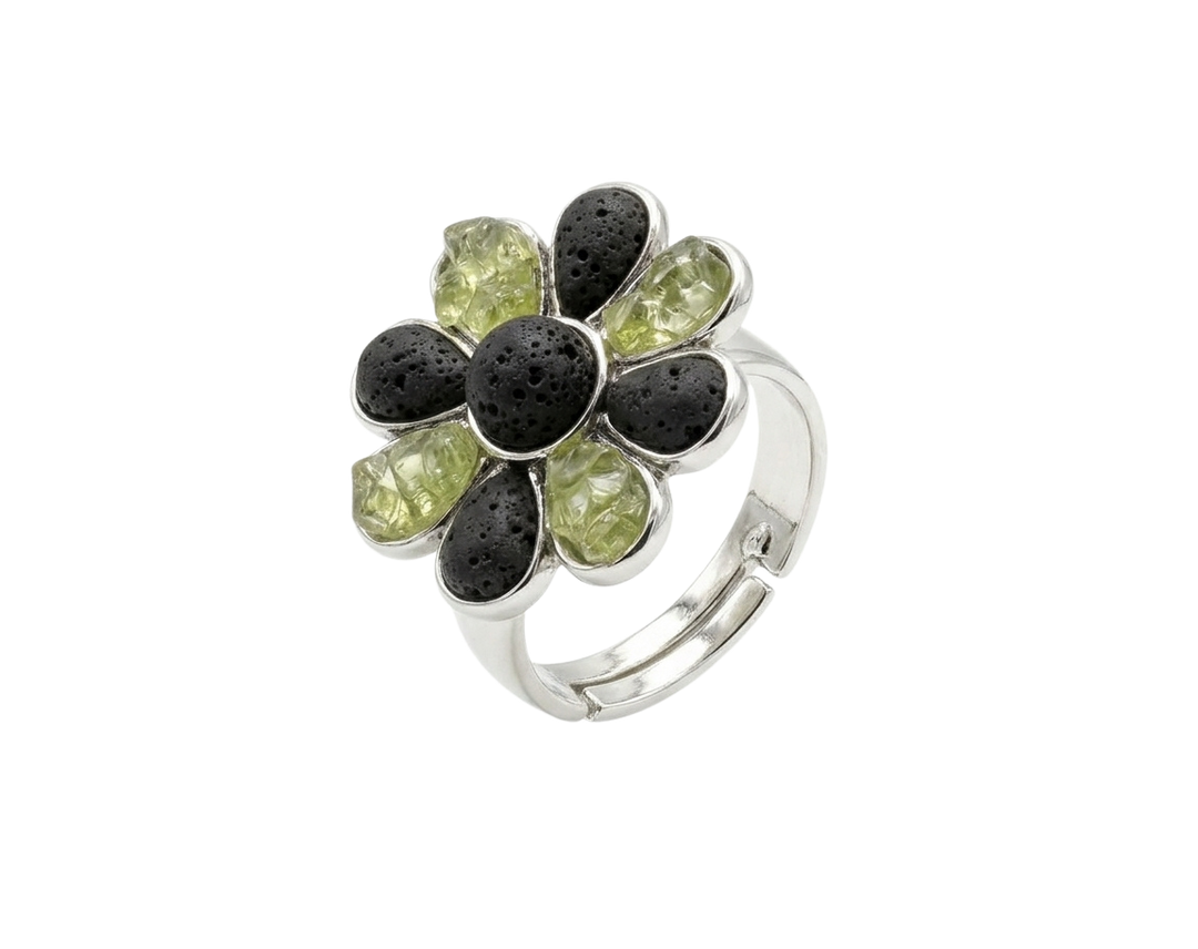 Anillo Floresta olivina y lava