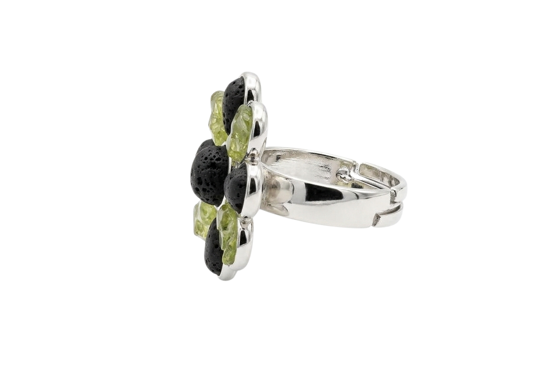 Anillo Floresta olivina y lava