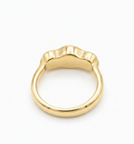 Load image into Gallery viewer, Peridot gold plated steel bath ring
