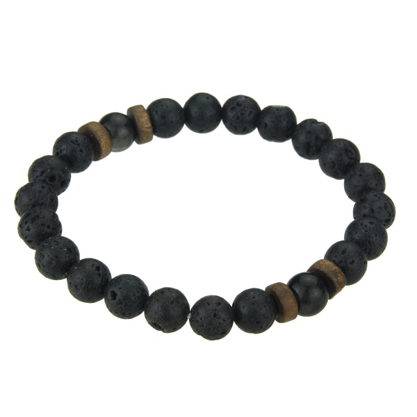  Brazalete hombre lava madera palmera