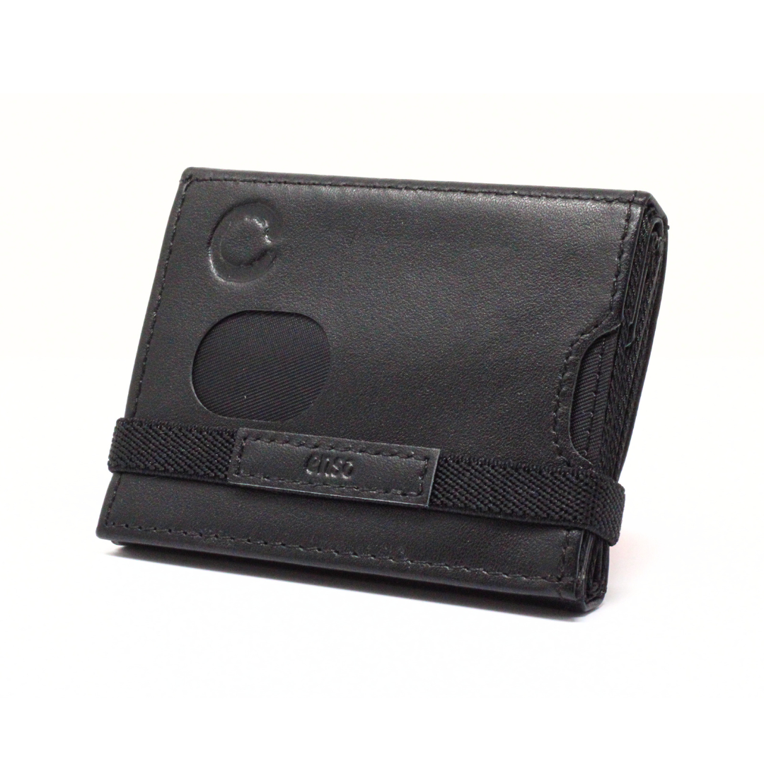 Cartera de hombre RFID negra