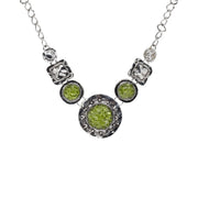 Collar con olivina