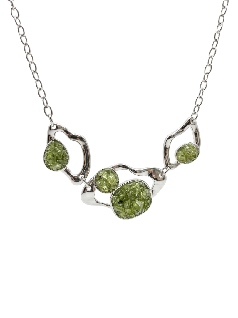 Collar Esencia olivina