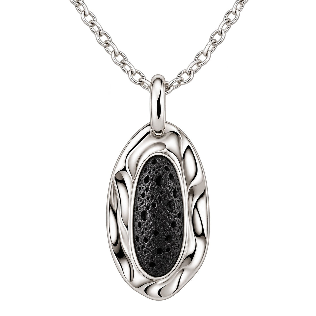 Colgante lava órbita plata