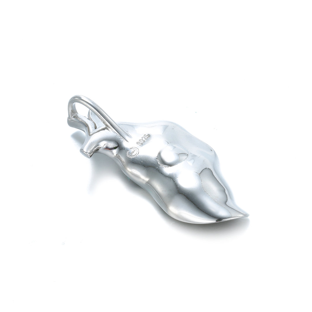 Colgante de plata y olivina