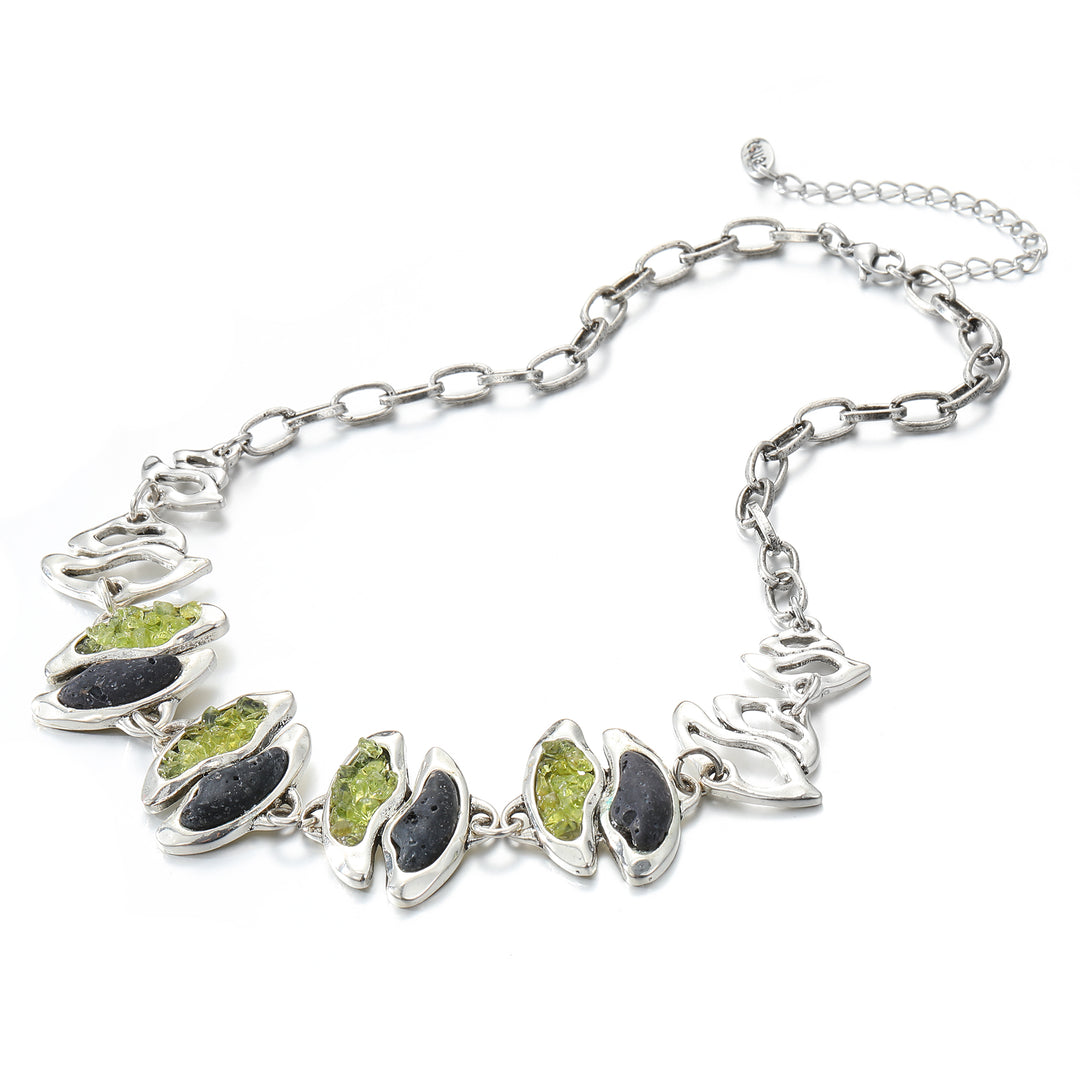  Colgante olivina y lava