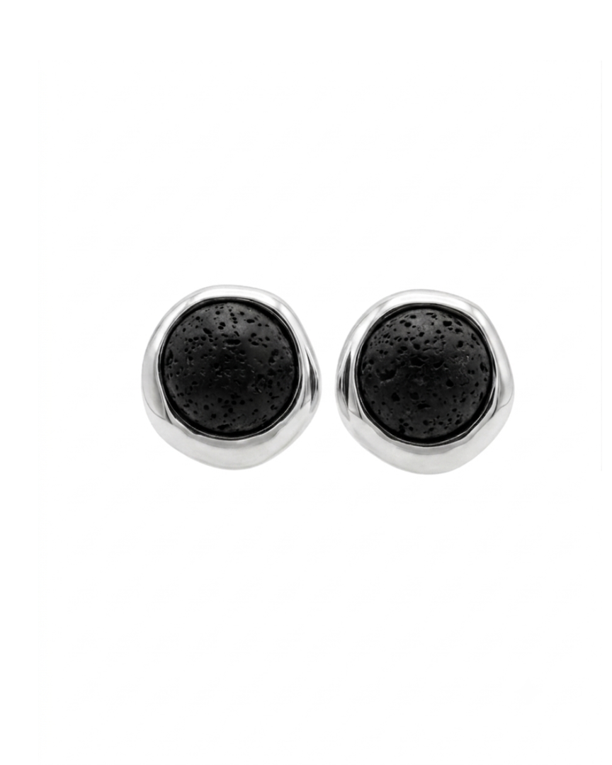 Pendientes baño plata pequeño lava