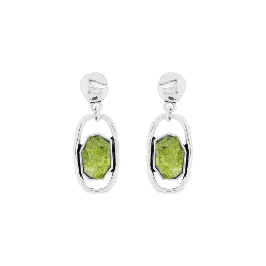 Pendientes de olivina