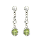 Load image into Gallery viewer, Peridot earrings
