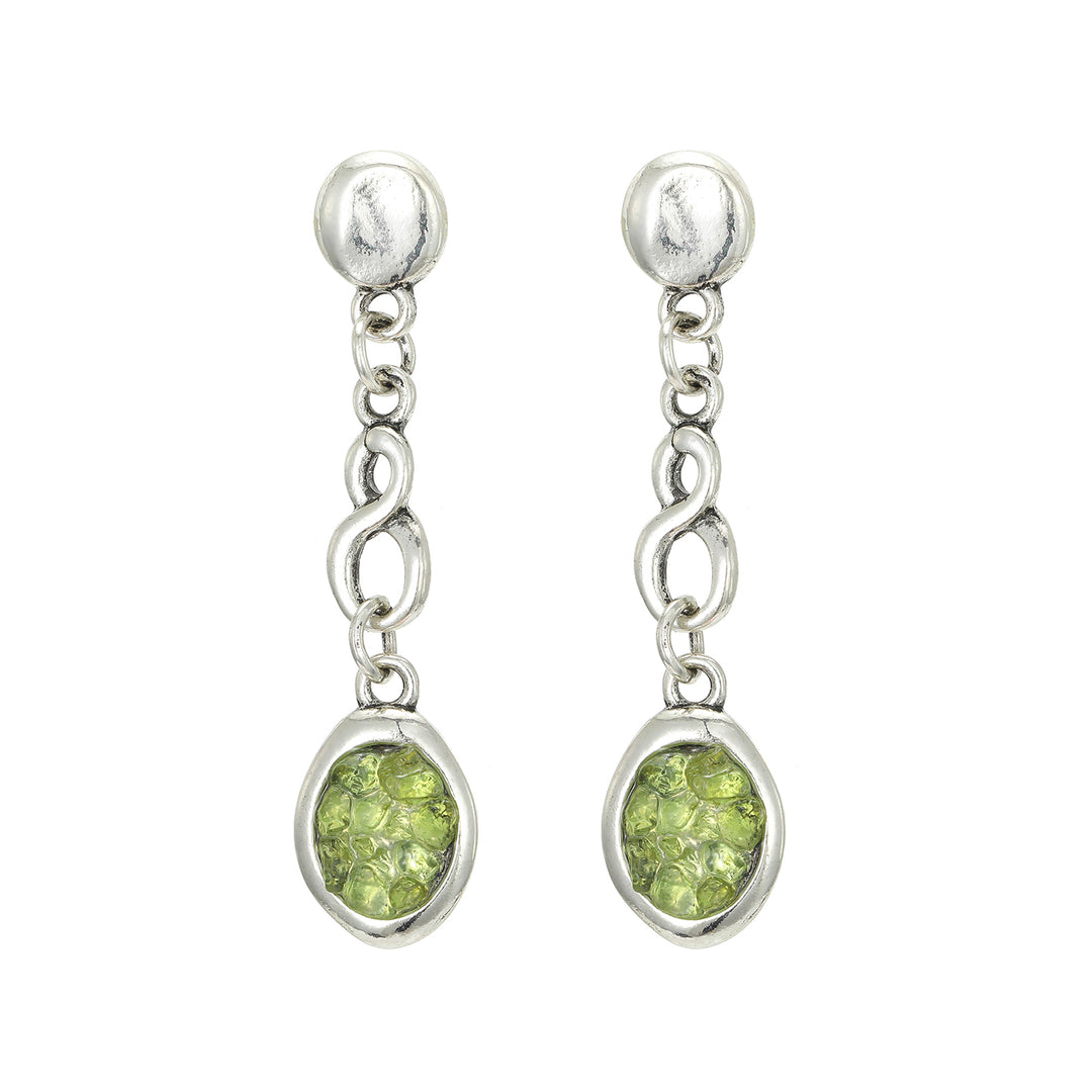 Peridot earrings