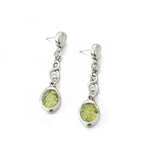 Load image into Gallery viewer, Peridot earrings, another view
