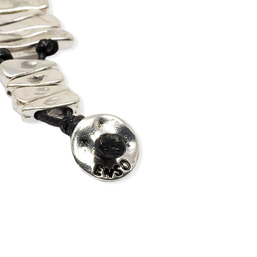 Pulsera zamak rectángulo lava