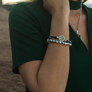 Pulsera de olivina La Graciosa, otra vista