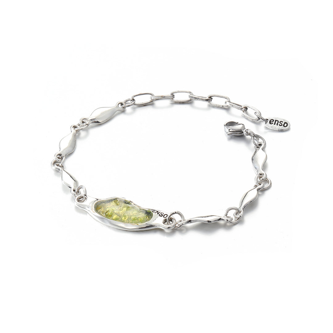 Pulsera de olivina