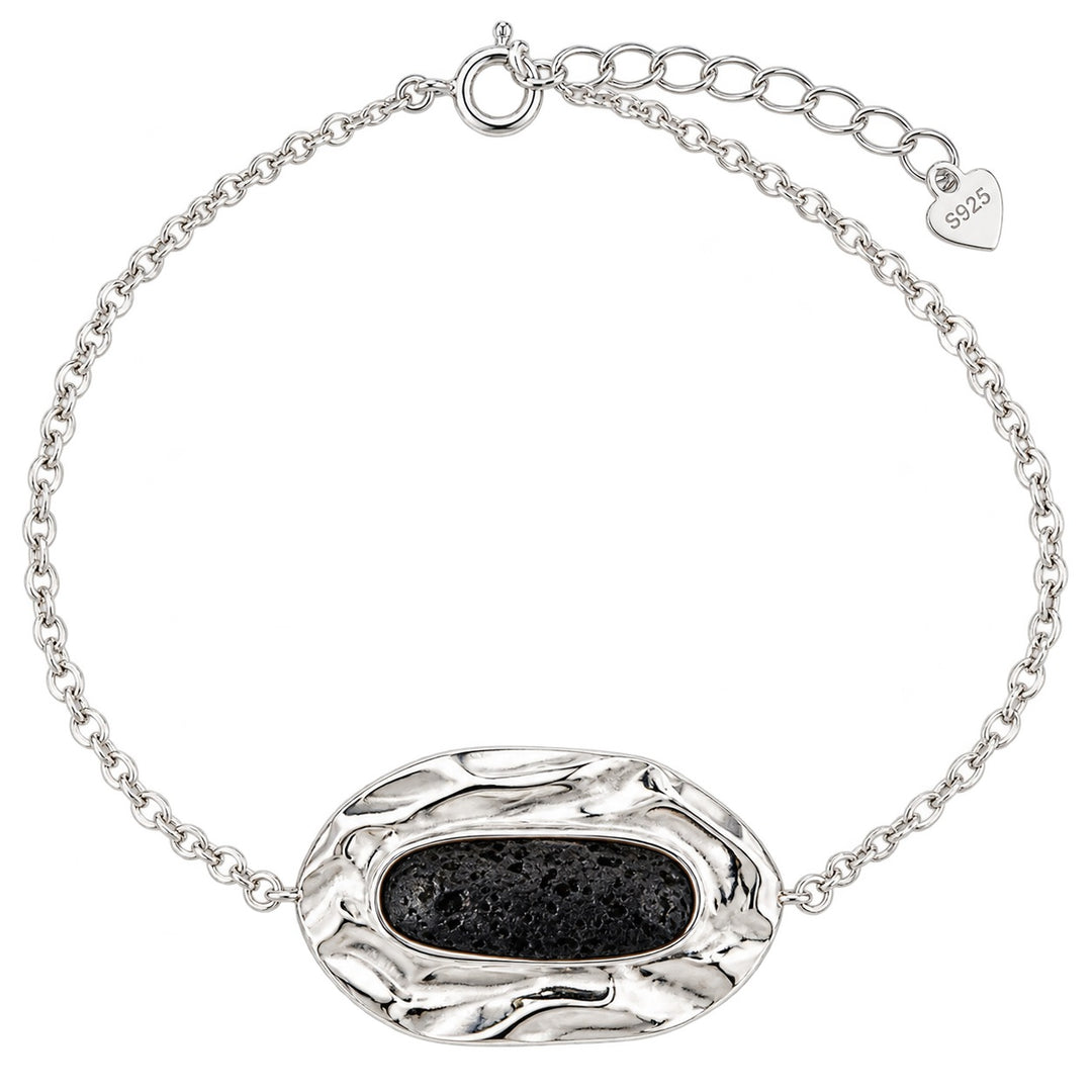 Pulsera lava plata órbita