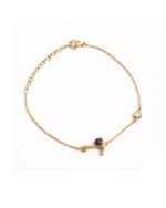 Load image into Gallery viewer, Steel bracelet bath lava hammer
