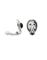 Load image into Gallery viewer, Oval lava earring
