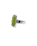 Load image into Gallery viewer, Roque García adaptable peridot ring
