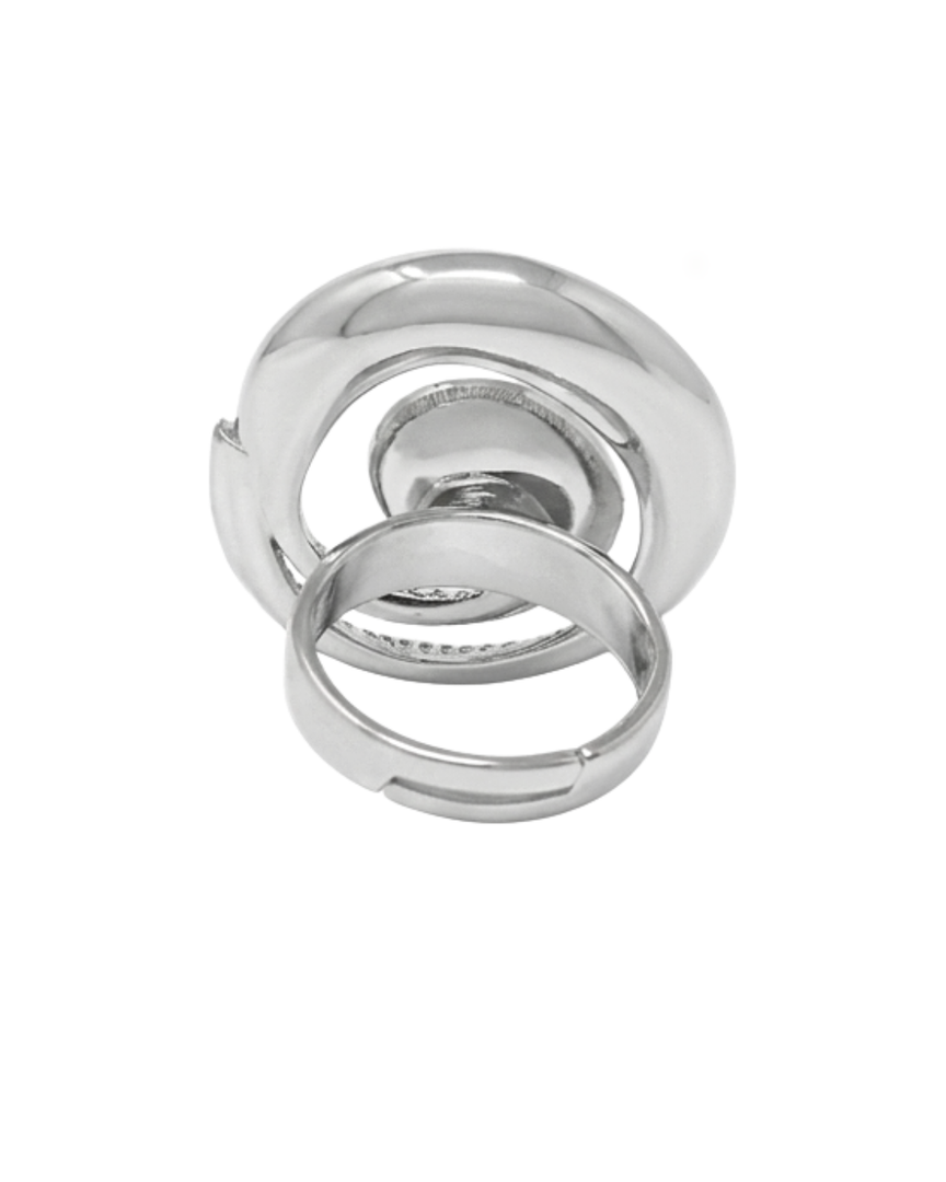 Anillo adaptable conjunto bola lava