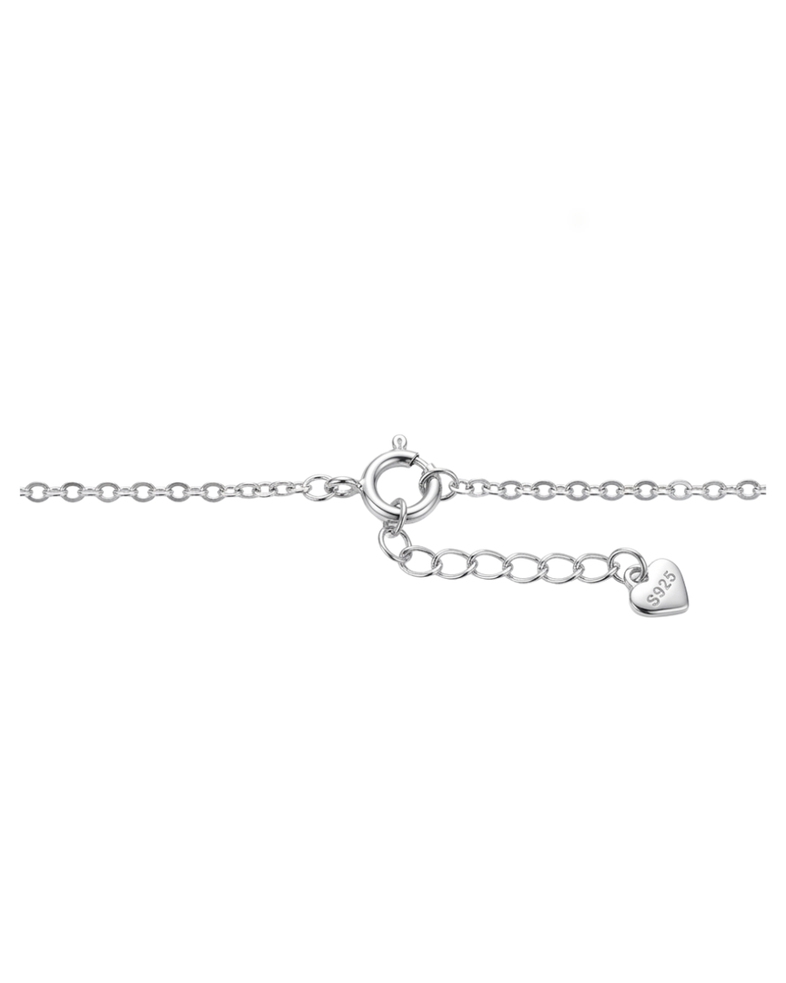 Pulsera plata lava ovalado