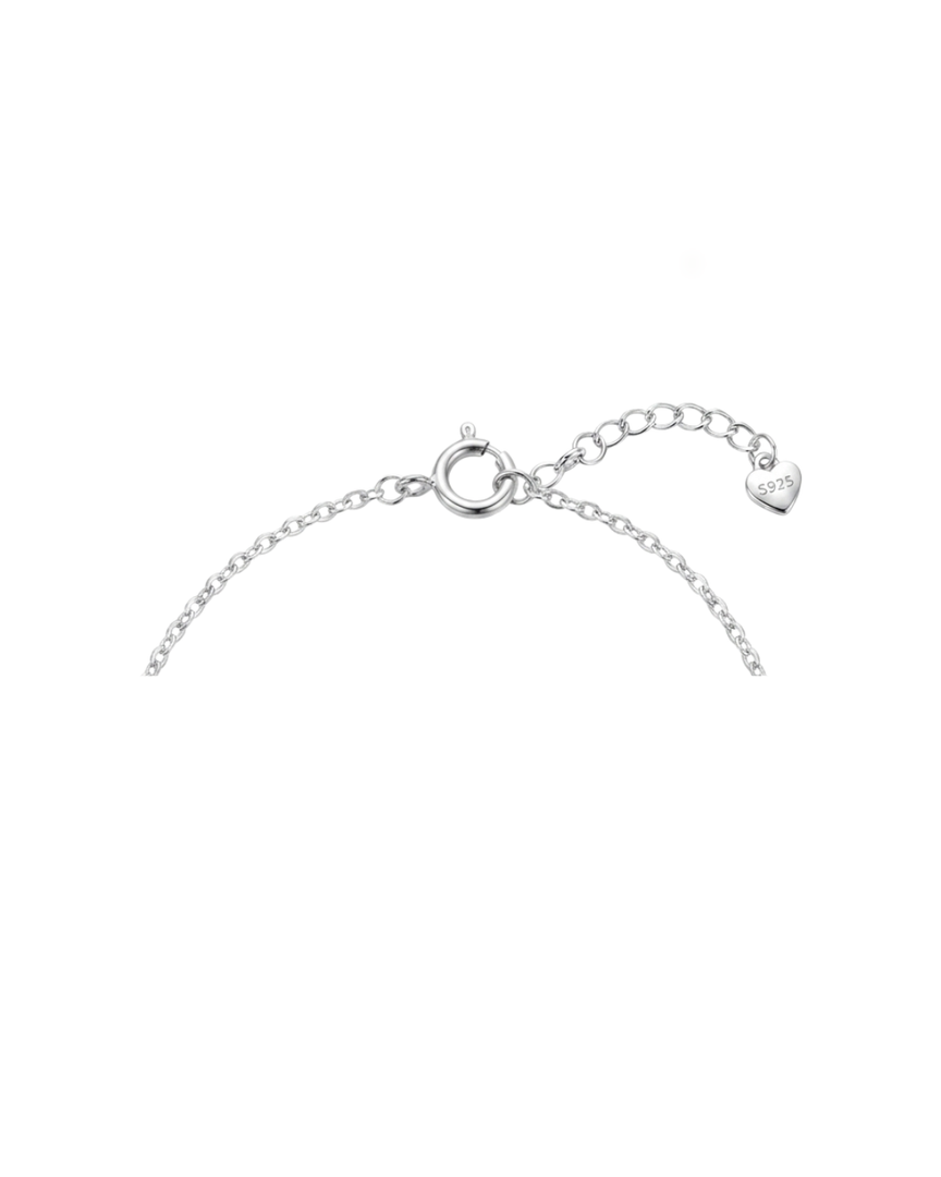 Pulsera plata gota
