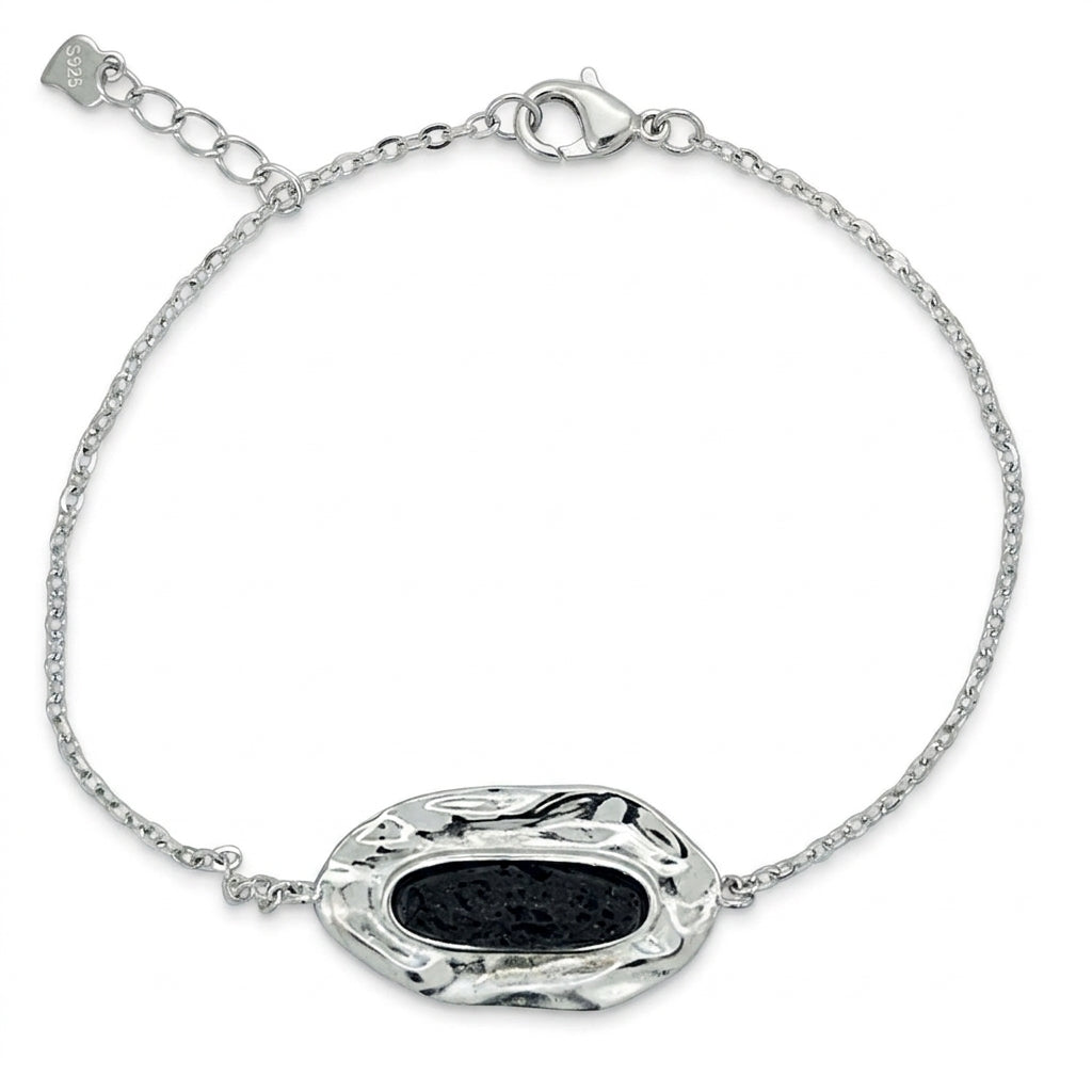 Pulsera lava plata órbita