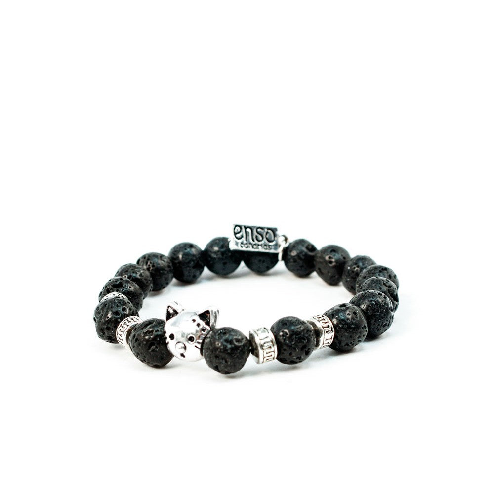 Pulsera bolas lava gato
